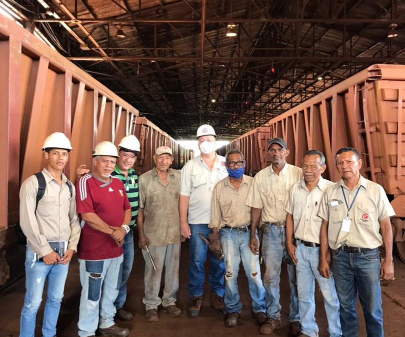 Rehabilitación de Vagones, Locomotoras y Vía Férrea marcha a todo tren