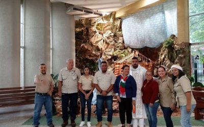 Ferromineros asisten a Misa de Aguinaldo en honor al aniversario de la industria del hierro