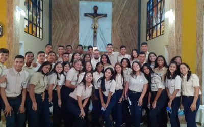 XII Promoción de Bachilleres de la «General Piar» celebró misa de «Acción de Gracias»