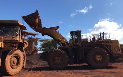 Ferromineros incorporan cargador frontal  a las operaciones de FMO