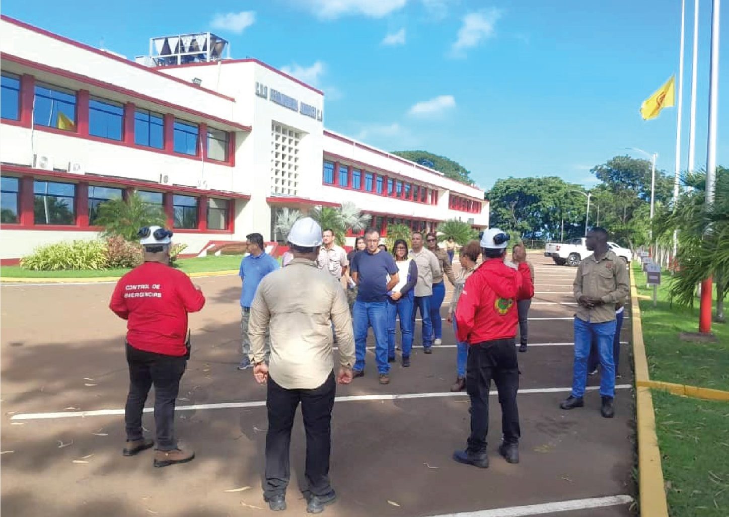 Simulacro sísmico en FMO