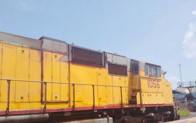 Ferrominera instaló 12 ruedas de fabricación nacional a locomotora