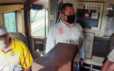 Ferrominera incorpora locomotora 1062 a la producción