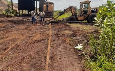 Briquetera del Orinoco y Ferrominera habilitan línea férrea