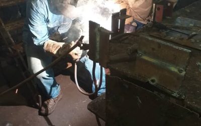 Ferrominera instruyó a personal obrero en soldadura