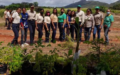 Gestión Ambiental y “General Piar” sanearon y sembraron en Ciudad Piar