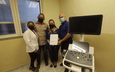 CVG donó equipo de ecosonografía a Hospital Dr. Américo Babó