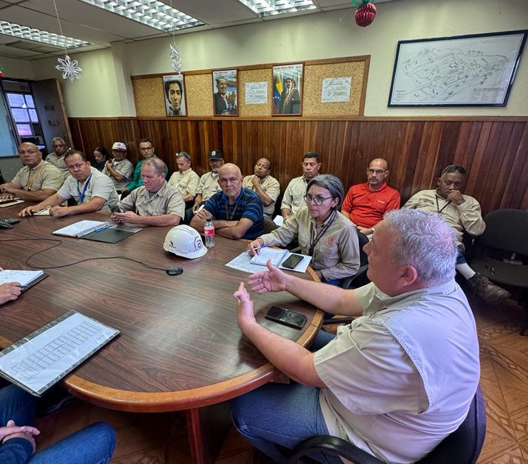 CVG Ferrominera inicia nuevo y reforzado año productivo