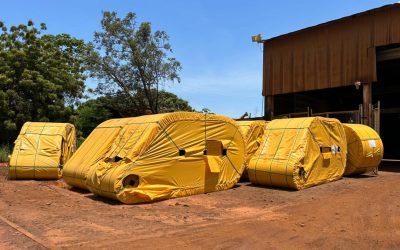 Ferrominera recibe cintas transportadoras para sus plantas de producción