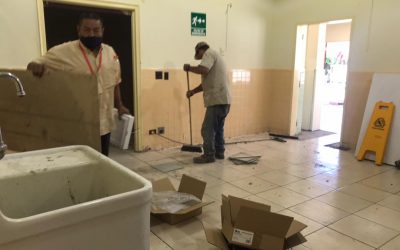 Avanza acondicionamiento de Sala de Quimioterapia en Hospital Babó