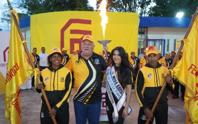 FERROMINERA ORINOCO, EMPRESA HOMENAJEADA EN LOS JUEGOS INTEREMPRESAS 2024, RECIBE LA ANTORCHA OLÍMPICA