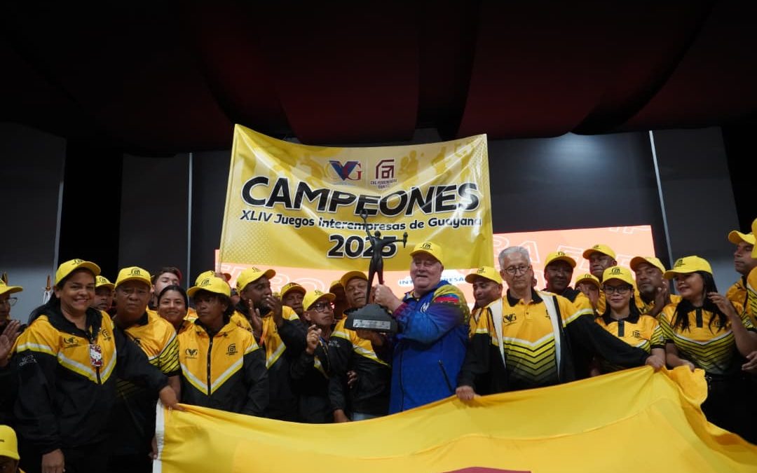 La Locomotora Amarilla reafirma su supremacía: bicampeones de los Juegos Interempresas 2025 
