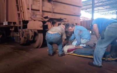 Ferrominera forma a sus trabajadores en protocolos de emergencias 