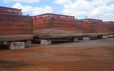 Ferrominera y empresas aliadas acondicionaran gabarras de navegación