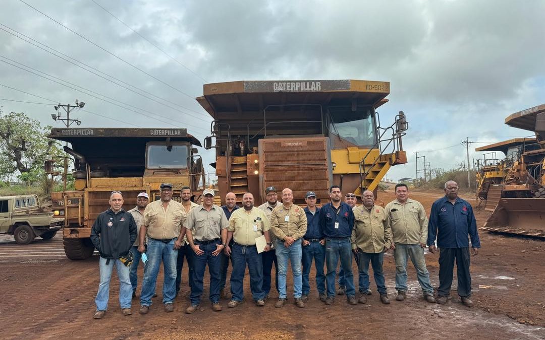 Clase trabajadora del hierro recuperó equipos de gran escala
