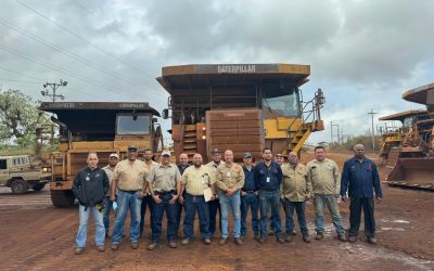 Clase trabajadora del hierro recuperó equipos de gran escala