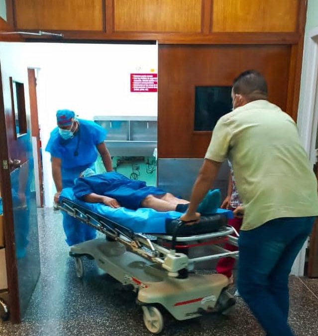 Trabajadores fueron beneficiados en segunda jornada de Cirugía de Pterigión