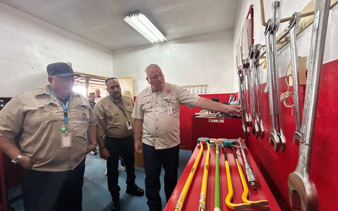 CVG Ferrominera inaugura nuevo Cuarto de Herramienta en Transporte