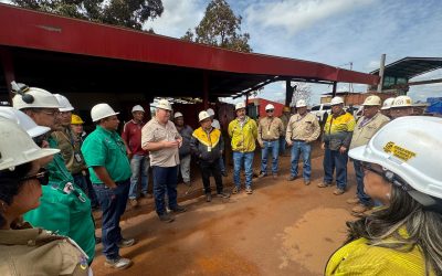 PRESIDENTE ALDO CANTAFIO INSPECCIONA EL CUMPLIMIENTO DE LOS PARÁMETROS DE SEGURIDAD