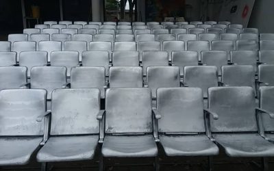 Continúa recuperación del Teatro del Centro Cívico