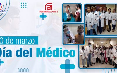 ¡Felicidades en su día médicos ferromineros!