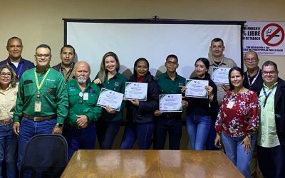 CEVEGISTAS CULMINARON FORMACIÓN EN SEGURIDAD INDUSTRIAL, SALUD OCUPACIONAL Y CONTROL DE EMERGENCIAS