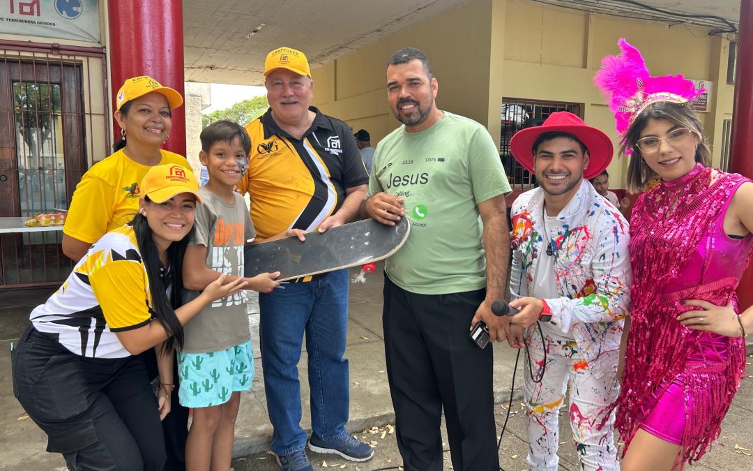 FERROMINEROS Y COMUNIDAD DISFRUTARON UN DIVERTIDO «SÁBADO RECREACIONAL»