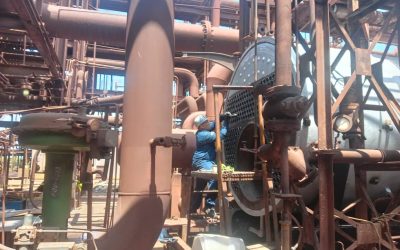 Culmina primera fase de mantenimiento en Planta de Briquetas