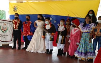 Colegio Diego de Ordaz N 1 celebra Semana Bolivariana