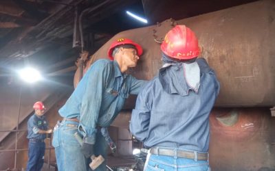Ferrominera arrancó parada de mantenimiento en Planta de Briquetas