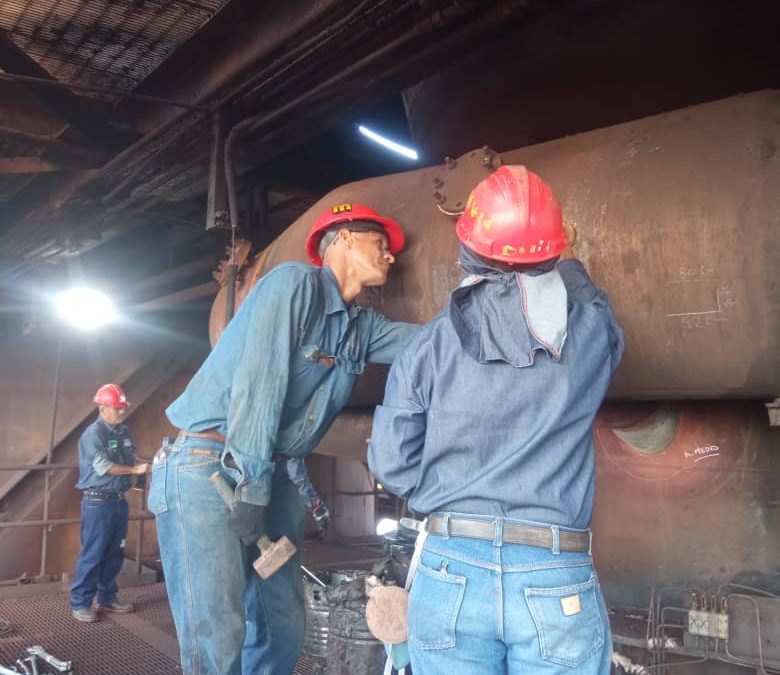 Ferrominera arrancó parada de mantenimiento en Planta de Briquetas