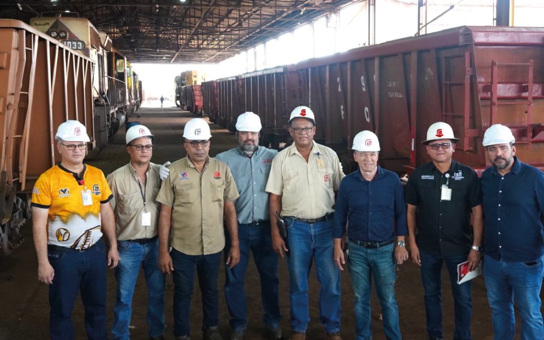 IMPULSO FERROVIARIO: CVG FERROMINERA ORINOCO FORTALECE SU FLOTA OPERATIVA