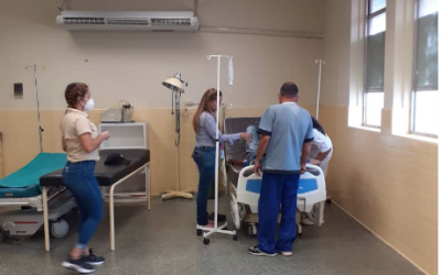 Gerencia de Servicios Médicos inspecciona avances de la Clínica Piar