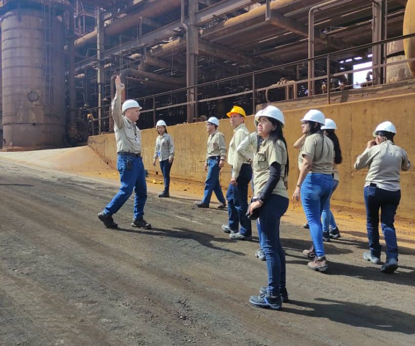 PRESIDENTE CANTAFIO SUPERVISÓ ÁREAS OPERATIVAS DE CVG FERROMINERA