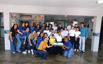 Apoyamos el regreso a clases de los estudiantes de la UEE “Manuel Piar”