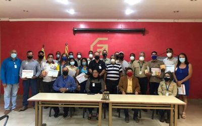 Ferromineros reciben Certificación de Saberes Inces