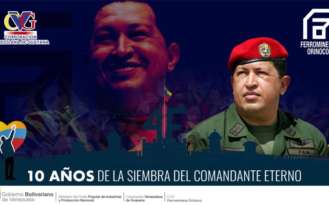 10 años de la siembra del Comandante Chávez