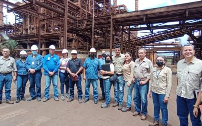 Ferrominera recibe visitas técnicas para establecer alianzas de producción nacional