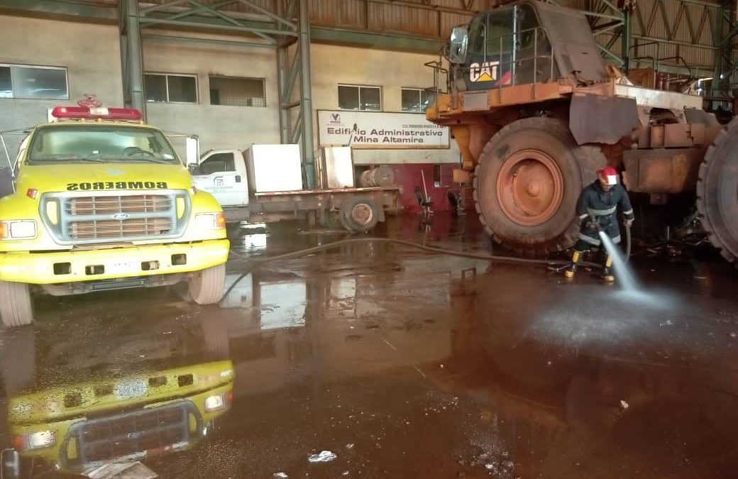 Potenciamos operaciones en el Taller Central de la Mina Altamira