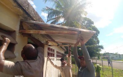 Continúan reparaciones en áreas recreativas de Ciudad Piar