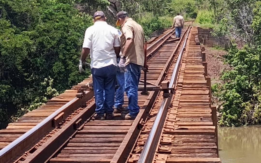 CVG Ferrominera rehabilita Km 69 de la línea férrea principal