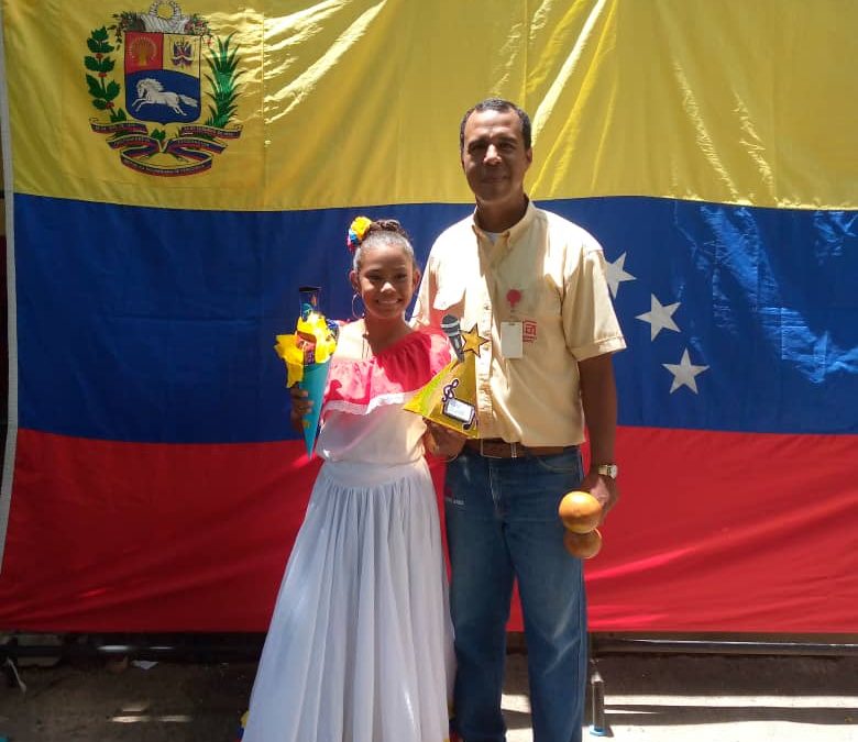 Ferrominerita de la «General Piar» conquista el Festival Infantil Municipal