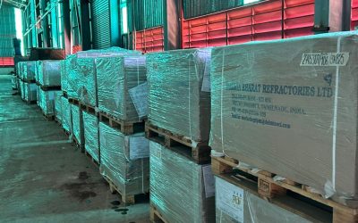 Planta de Pellas recibió 325 toneladas de ladrillos refractarios