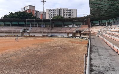Avanzan labores de mantenimiento en el Polideportivo de CVG FMO