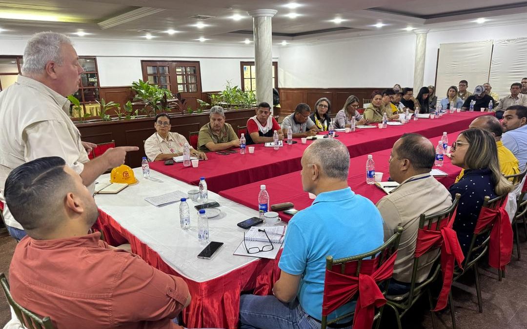 Ferrominera Orinoco afina estrategias para su fortalecimiento operativo