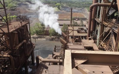 Planta de Briquetas en plena y continua producción