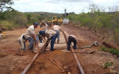 Rehabilitado kilómetro 94 de la vía férrea