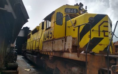 Ferrominera incorpora locomotora 1045 a la producción