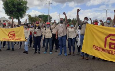 Clase Trabajadora de Guayana marcha contra el bloqueo 
