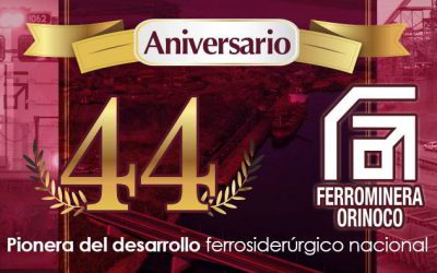 Aniversario No 44 de Ferrominera Orinoco